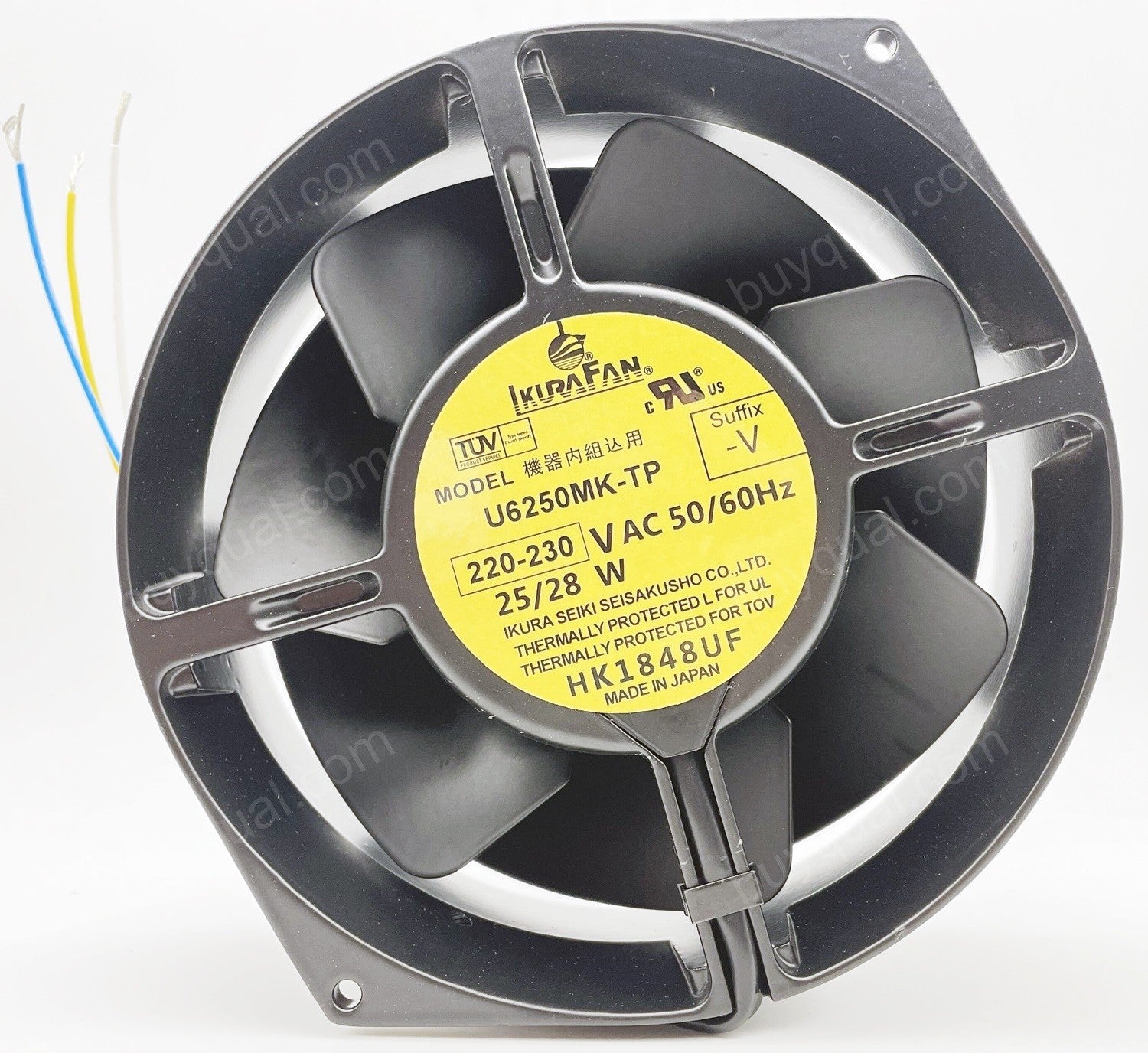 IKURA FAN U6250MK-TP U6250MK-TP-OT-01 220/230V 25/28W 3wires Cooling Fan IKURA FAN U6250MK-TP U6250MK-TP-OT-01 220/230V 25/28W 3wires Cooling Fan